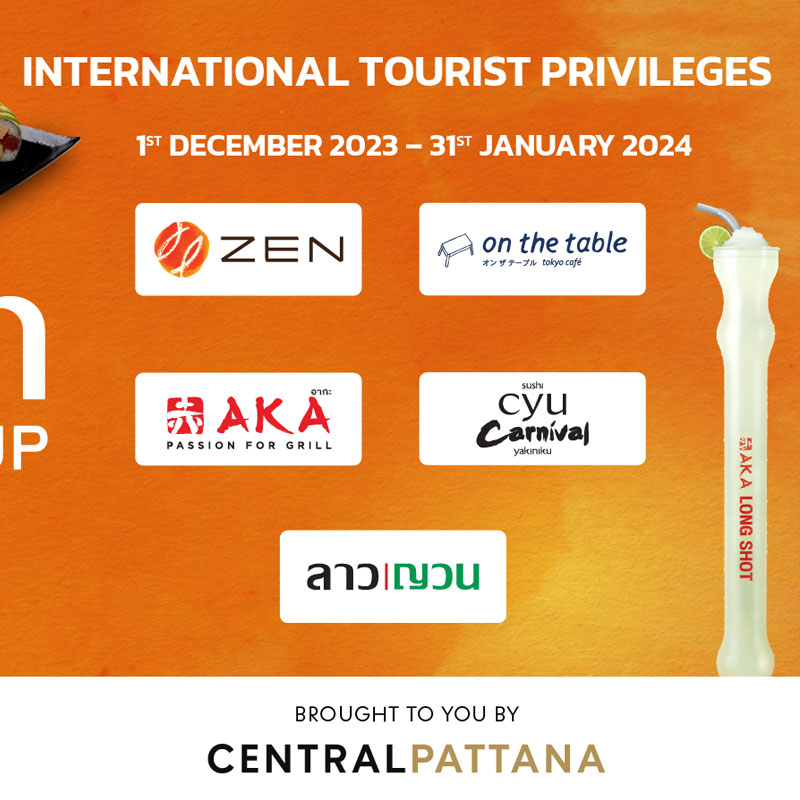 INTERNATIONAL TOURIST EXCLUSIVE PRIVILEGES FROM ZEN GROUP